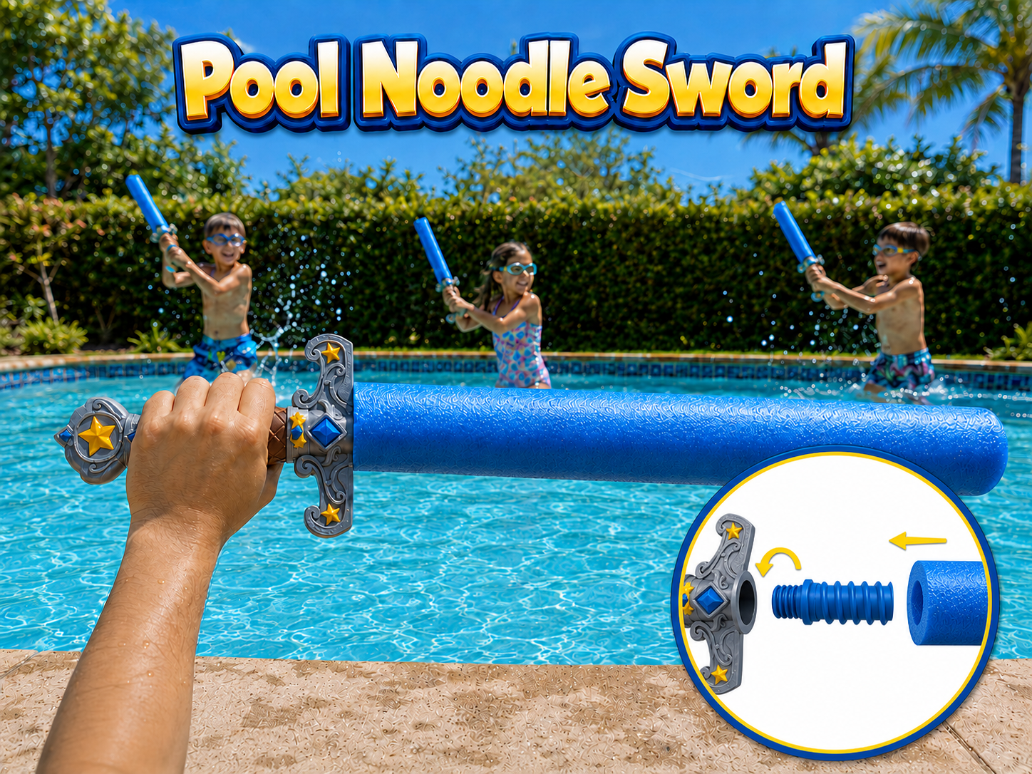 Pool Noodle Sword - 1