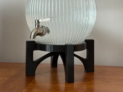 Drink dispenser stand