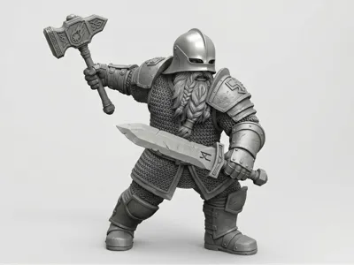Dualwielding dwarf