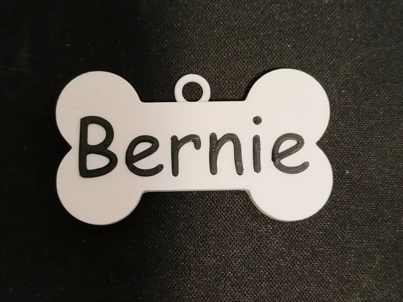 Dog Tag for "Bernie"