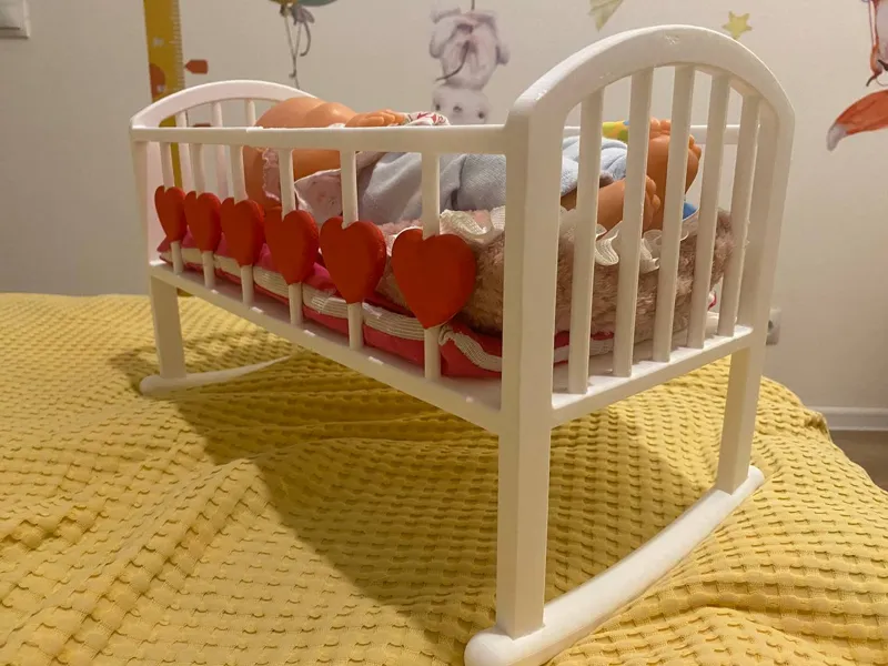 Bed for a doll