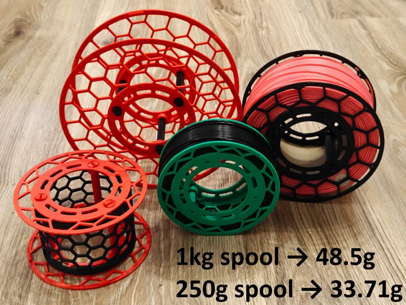 Lightweight Bambu Spool System Mini (200g–1kg)