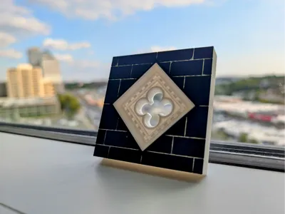 Sienna Quatrefoil Element