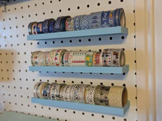Washi Tape Skadis/Pegboard Holder/Organizer