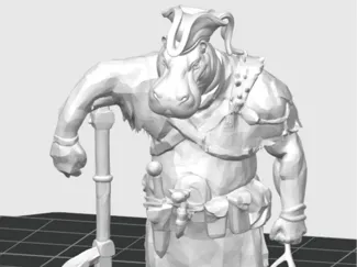 hippo warrior Great Axe