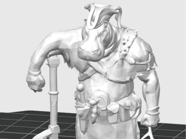hippo warrior Great Axe