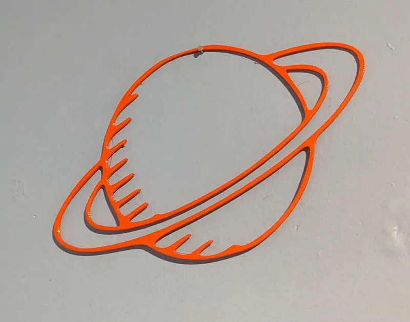Ringed Planet Wall Art