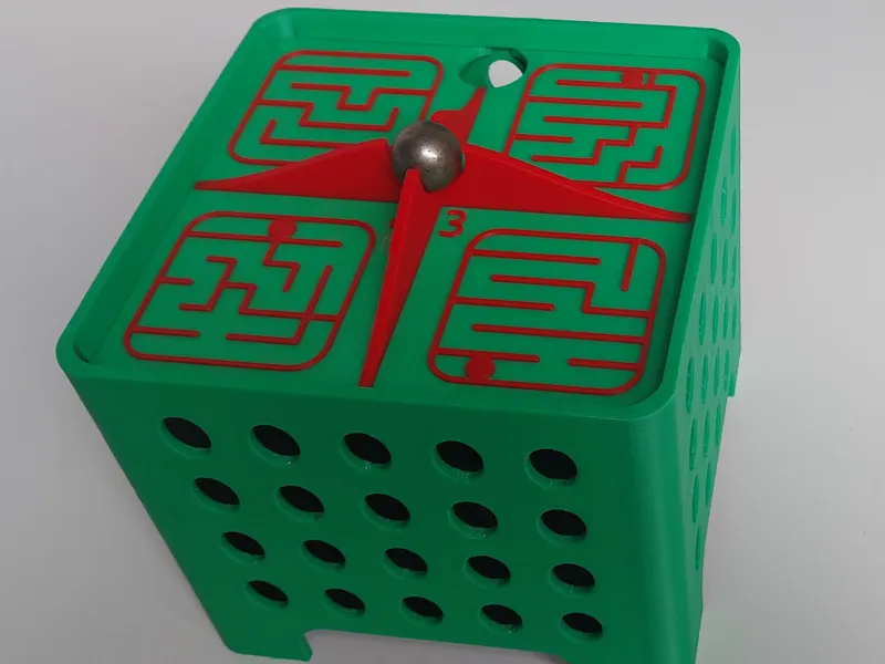 Marble Maze with 4 floors