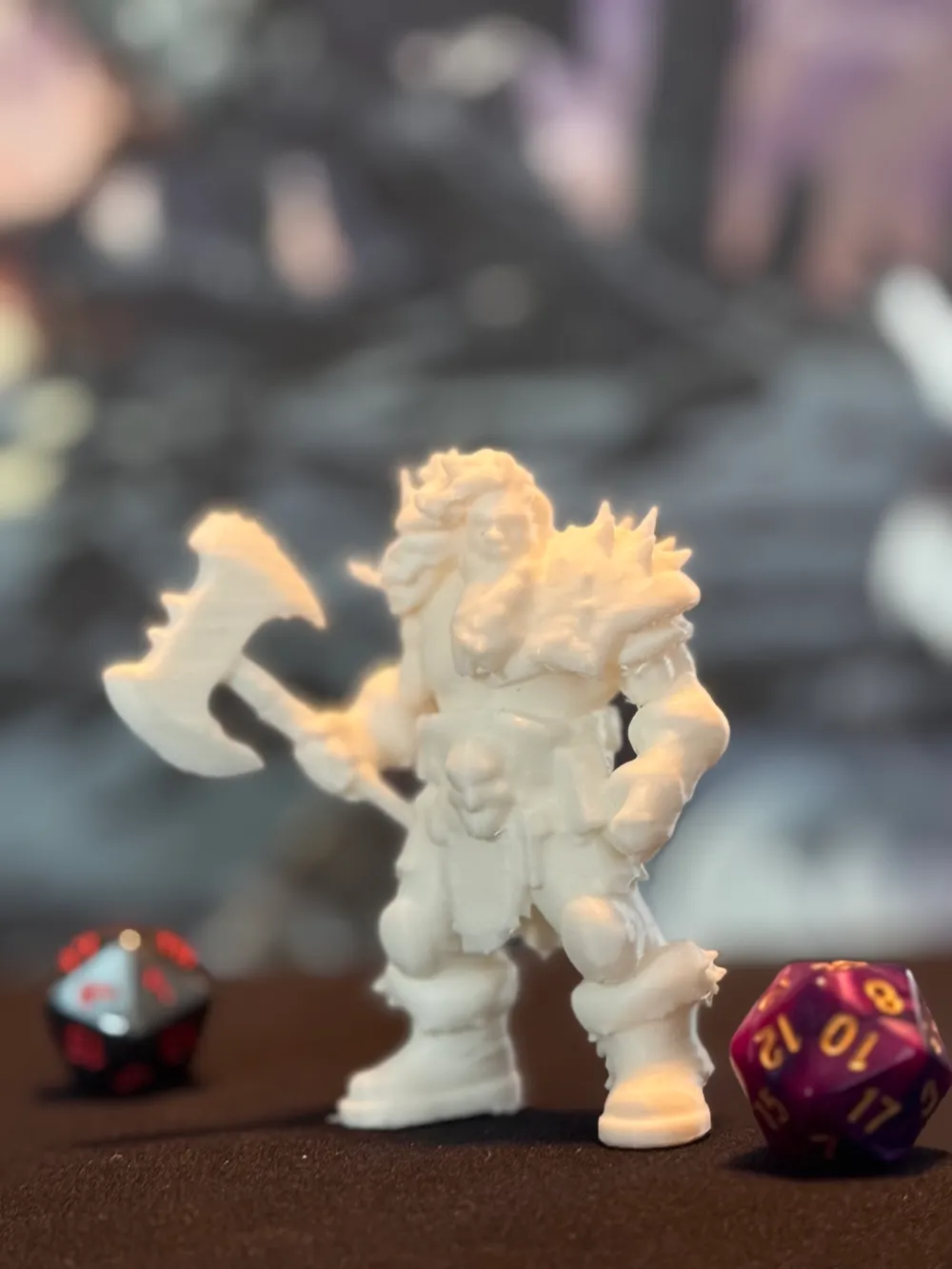 Hill Dwarf Barbarian - Free 3D Print Model - MakerWorld