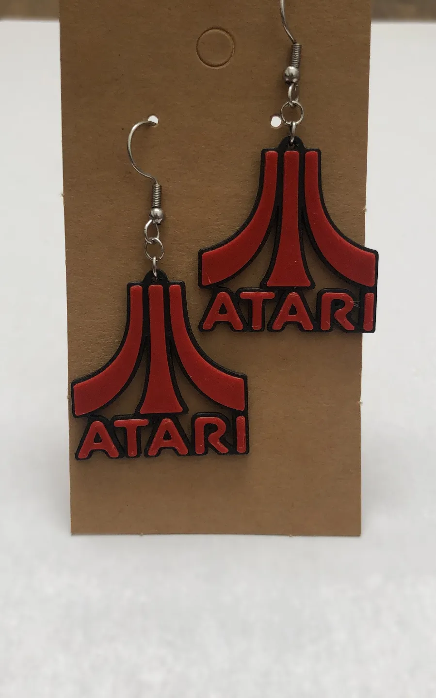 Atari earrings, AMS, 0.4 mm nozzle view 2