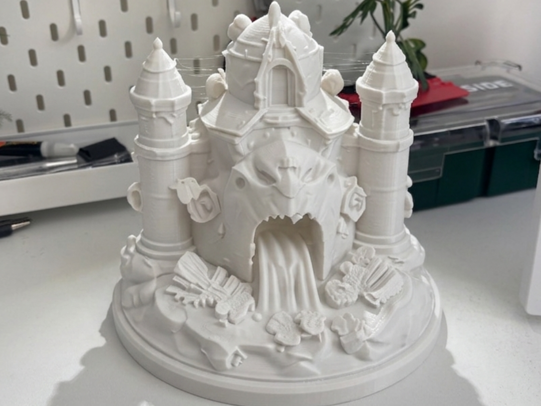 Epic Skull Fortress | Dark Fantasy Castle Diorama
