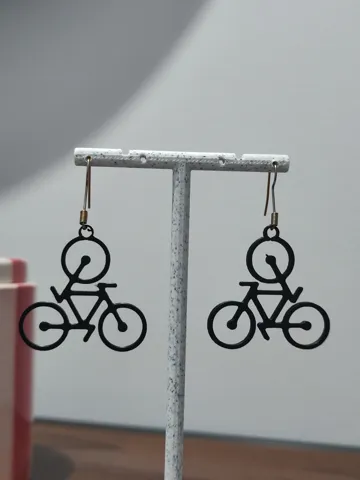 Pendientes: Aretes Urban Bike — vista de referencia 4