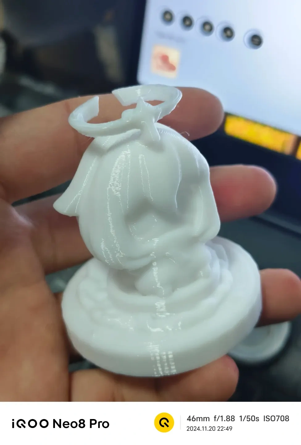 Miniatura 3 do modelo 3D 派蒙原神q版模型
