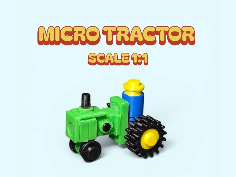 Micro Brick Tractor