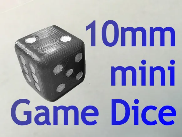 Mini Game Dice (6 sided)