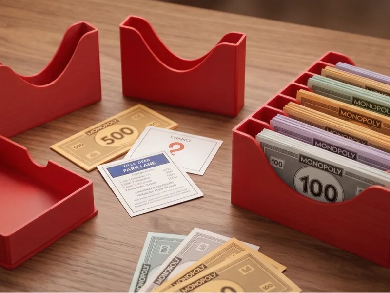 Monopoly Money and Card Organizer