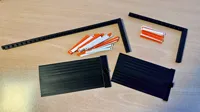 Für kleinere Drucker: 0.2mm layer, 2 walls, 15% infill