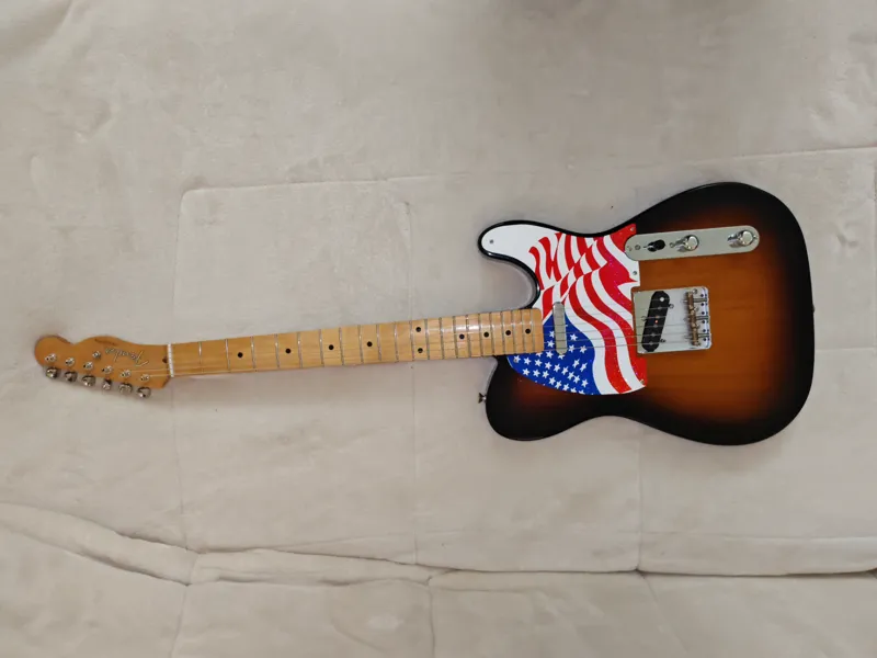 BATTIPENNA TELECASTER VINTERA 50's BANDIERA USA