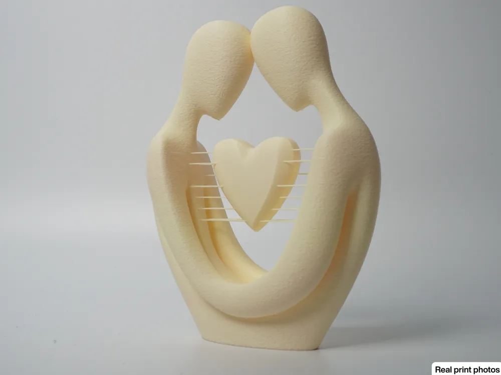 Flying Heart String Art - Free 3D Print Model - MakerWorld