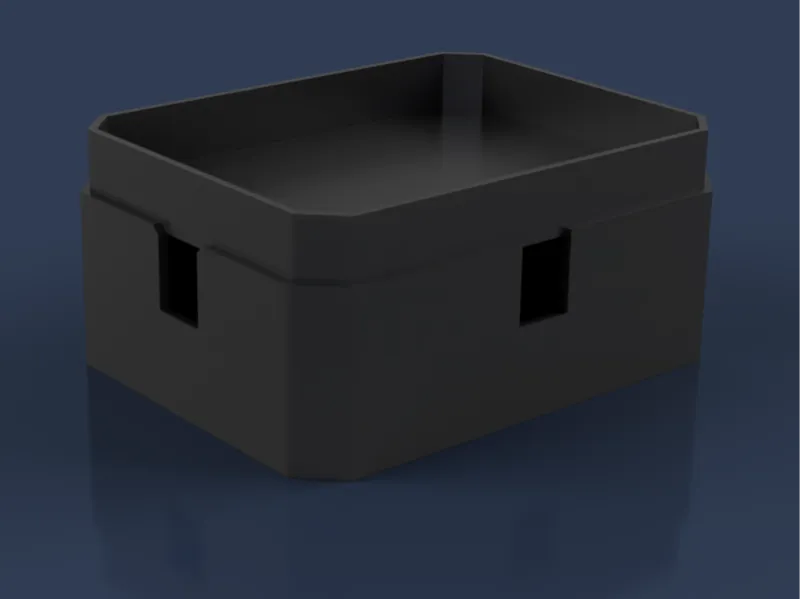 Minimalist Cable Organizer with Top Tray