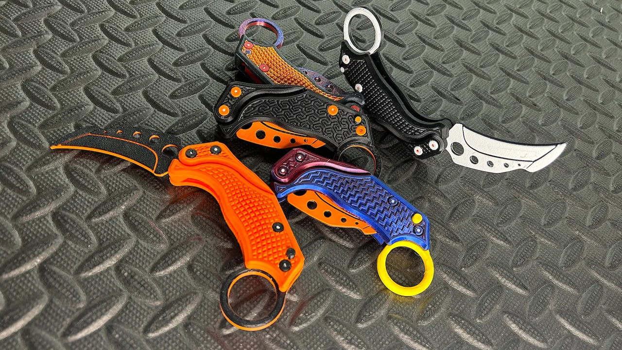 Gravity X Karambit Fidget Knife [No screw needed] view 3