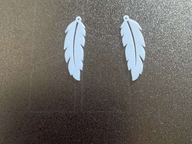 feather earrings