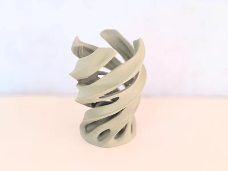 Monstera Twist LED Dinner Candle Holder
