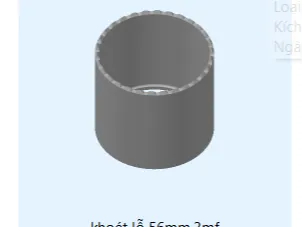 55mm hydroponic hole