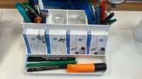 Organiseur de bureau pour cartes de visite — photo 4