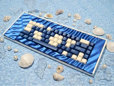 3D Printing Keyboard- Ocean Wave