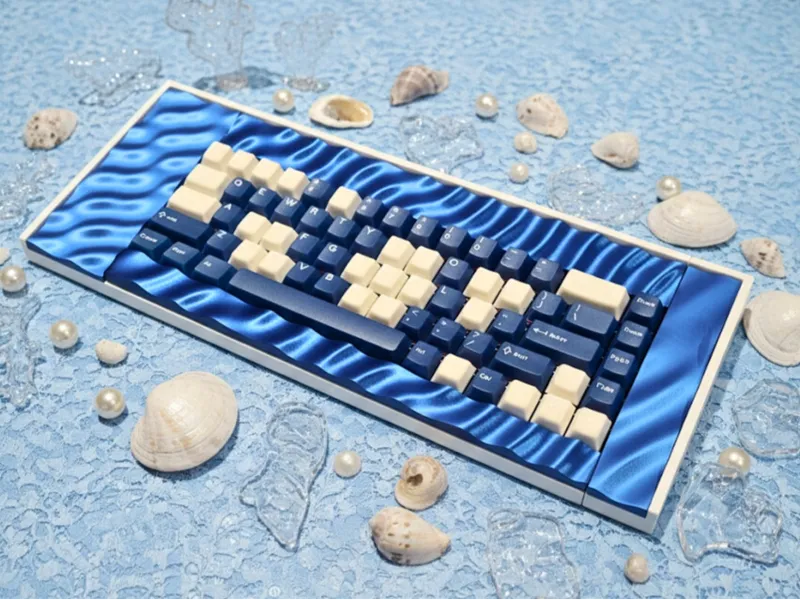3D Printing Keyboard- Ocean Wave