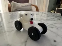 Mini Push-Along Puppy Car (no AMS)