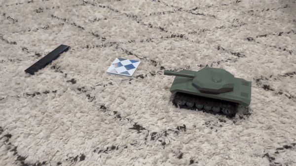 Remote Controlled Tracked Tank