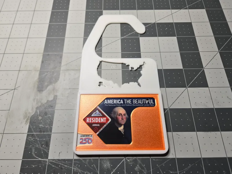 America the Beautiful Sleeve Hanger