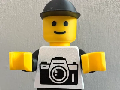 Camera Brickman 20cm Figure