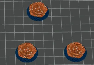 2cm mini rose