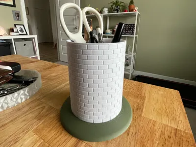 Brick Pencil Holder