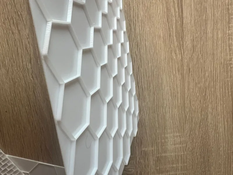 1:14 scale mold for Novator Hexagon paving blocks