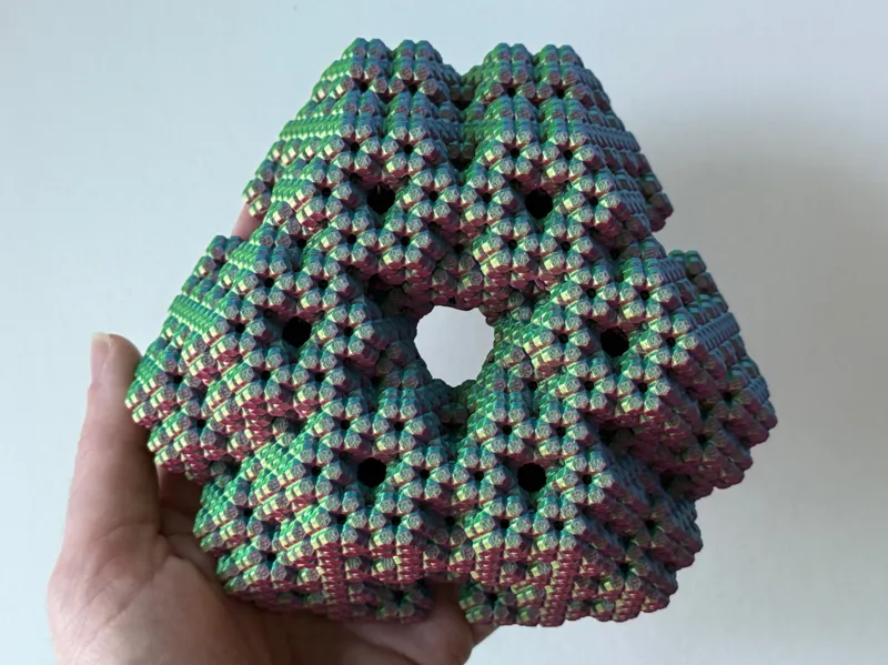 Truncated Octahedron Fractal | Level 3