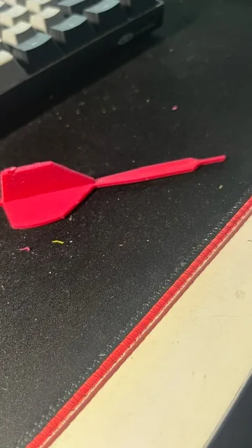 1 dart to stick on presents