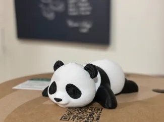 Flexible Panda – Cute Articulated 3D Print