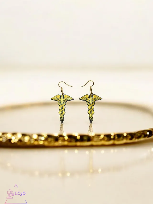 Caduceo earrings