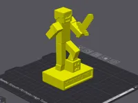 Trophée doré tueur de zombies (Minecraft) — photo 2