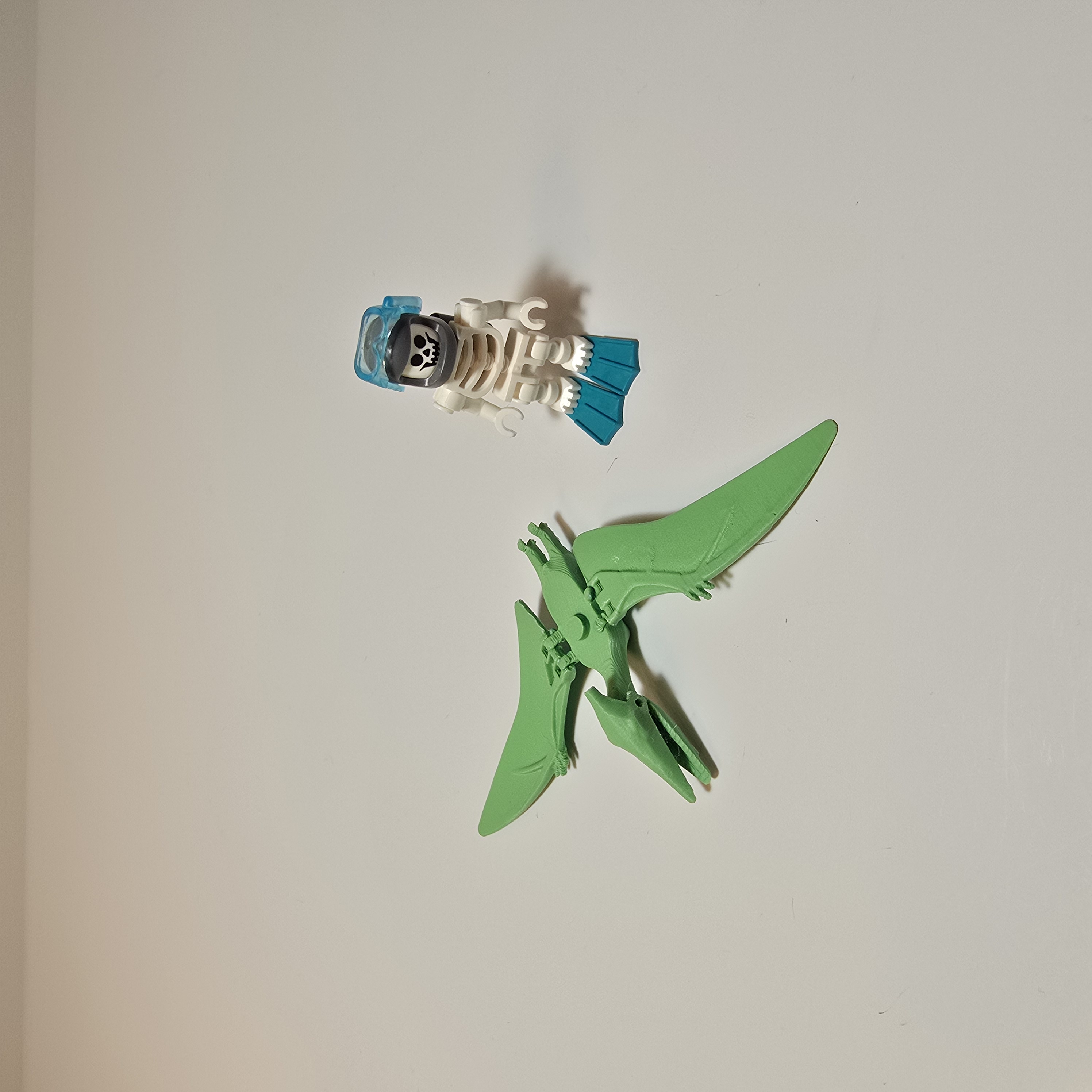 Miniatura 1 do modelo 3D Brick Pteranodon