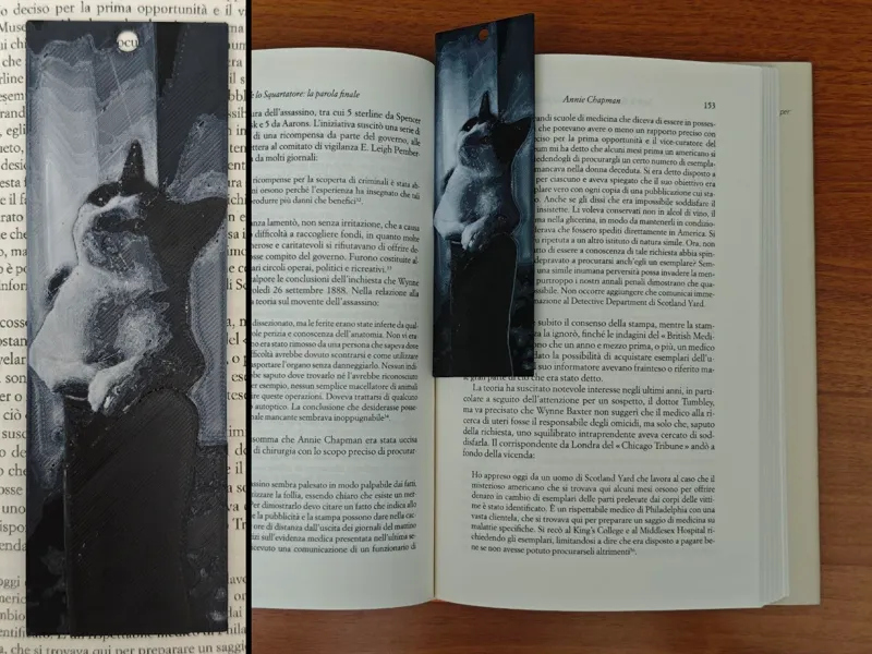 Cat bookmark