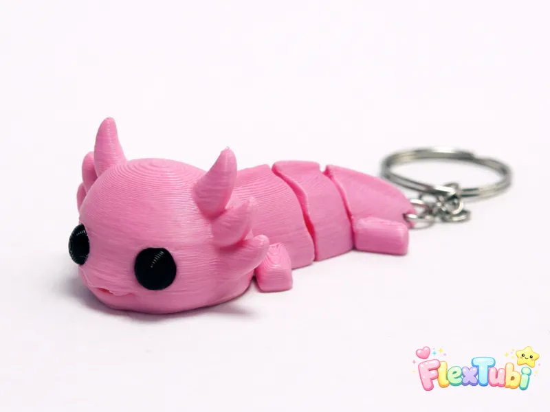 Cute Flexi Axolotl