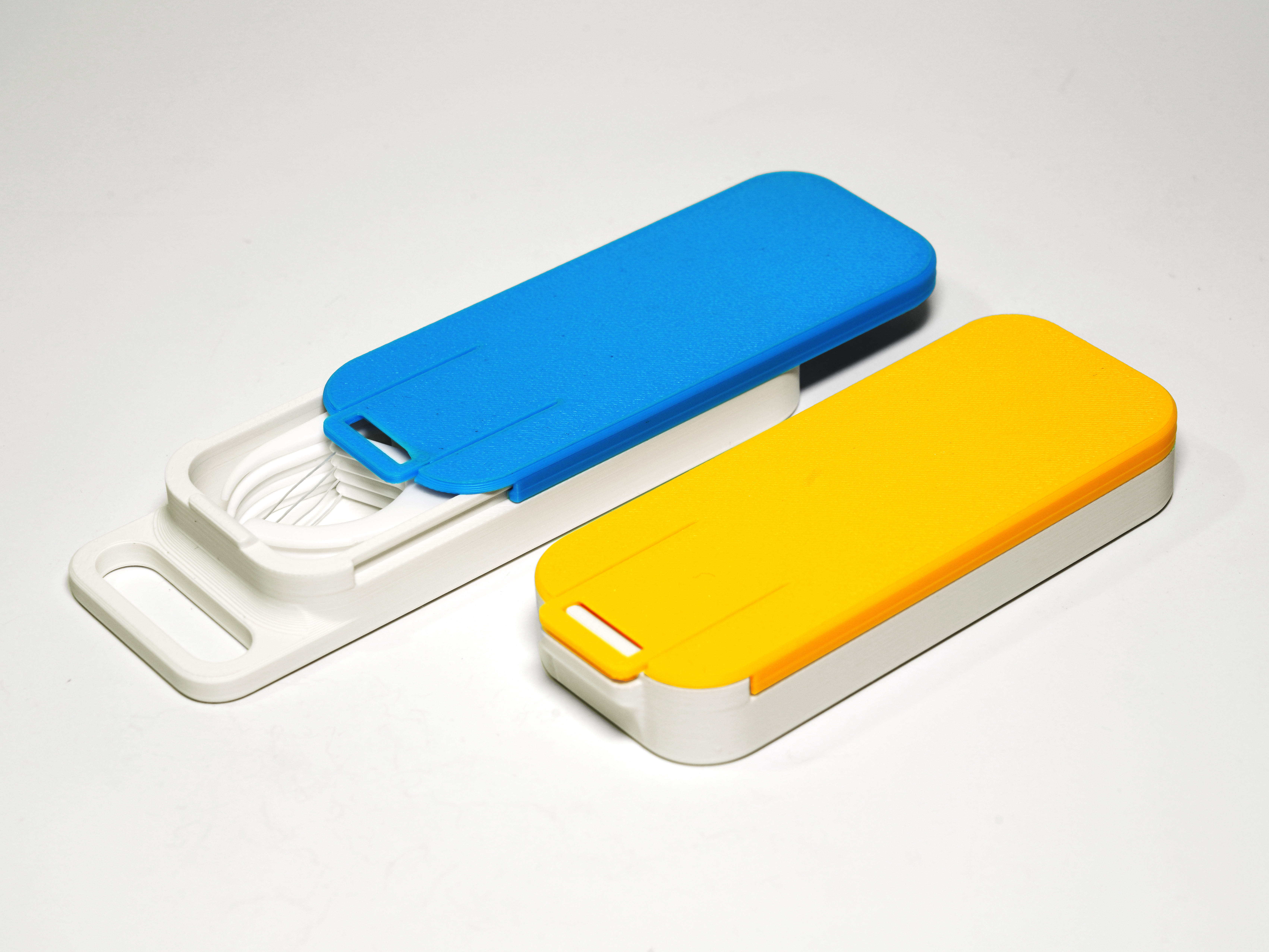 Miniatura 1 do modelo 3D Floss Box|牙线盒|单手开合|牢固锁扣|零件盒|药盒|随身携带