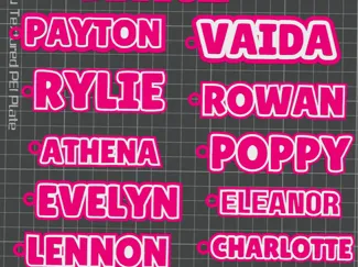 Name KeyChains