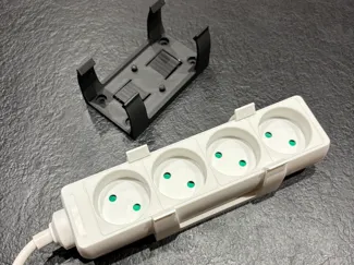 Power strip mount