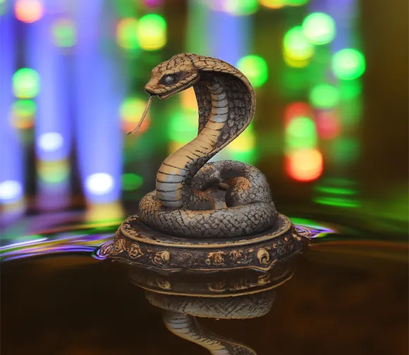 Snake Sculpture - Year of the Snake